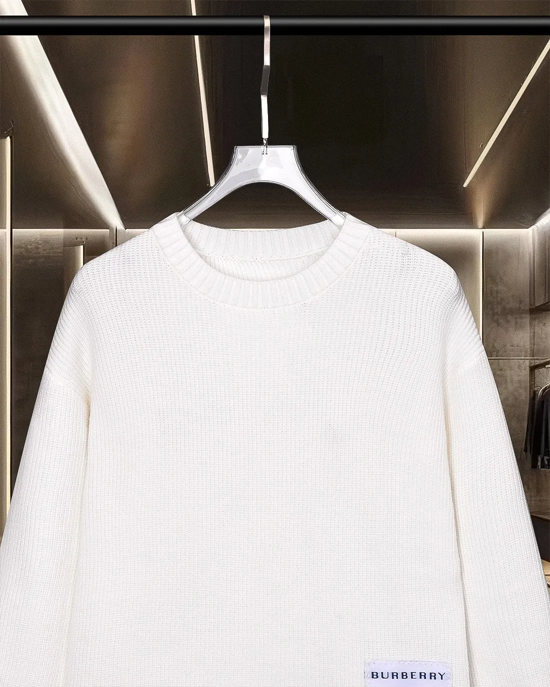 Burberry/ 25Fw Classic bbr Logo OS 2025FW New Arrival Same Style Premium ， Breathable ， ， ，✅ logo ， 。 ， Quality。 ！ ， 🐍 ；Black White Size：M-XXXL